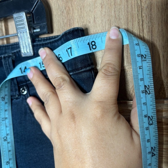 Chico's Women's Dark Blue Straight Leg Jeans size 2 - Picture 4 of 6